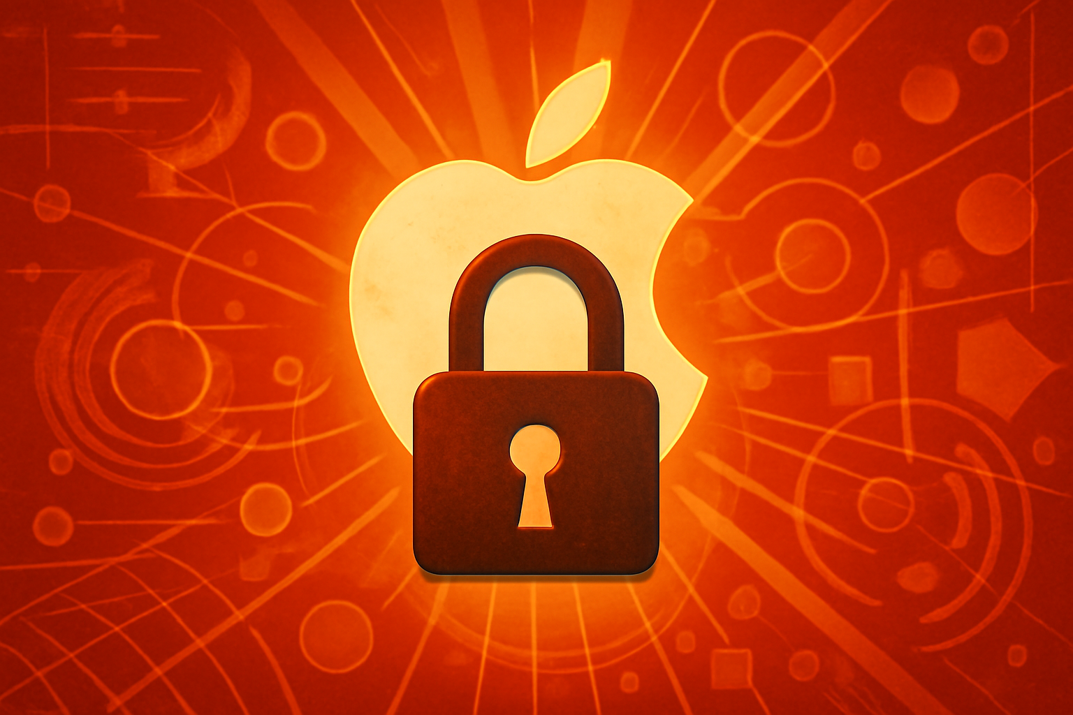 A MacBook screen showing a macOS security permission dialog box next to a glowing blue shield icon, representing enhanced privacy controls against AI agents.