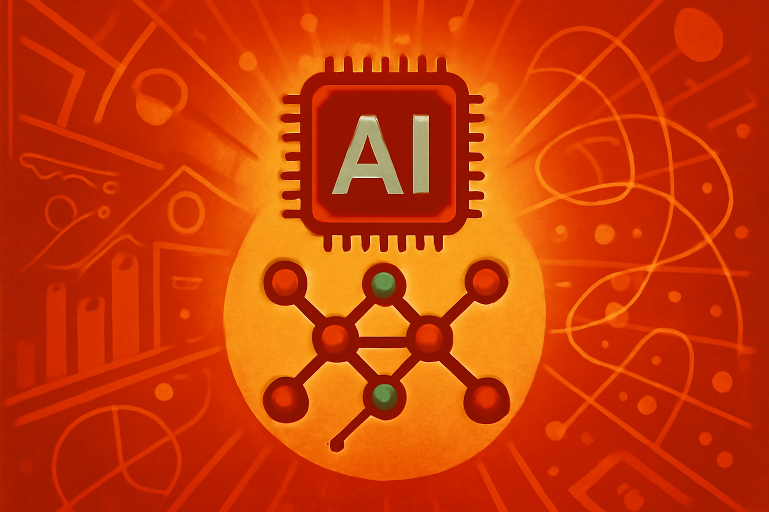 A 3D molecular model showing a complex network of atoms with a digital interface highlighting the placement of new hydrogen atoms.
